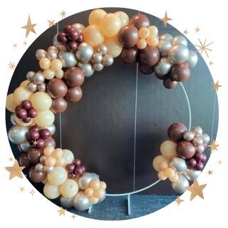 Halo & Garland Backdrop