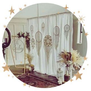 Boho Drape Backdrop