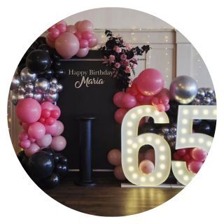 Make it Pop & Number Backdrop