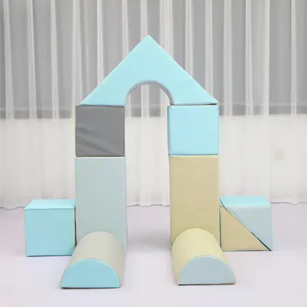 Soft Blocks - Bue/Grey
