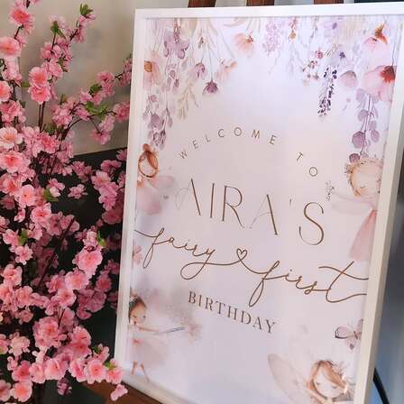Custom Poster/Frame Signage