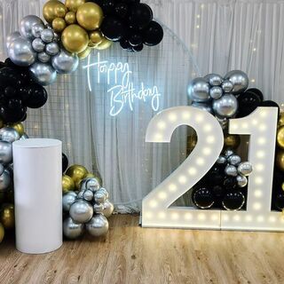 LED Light Number