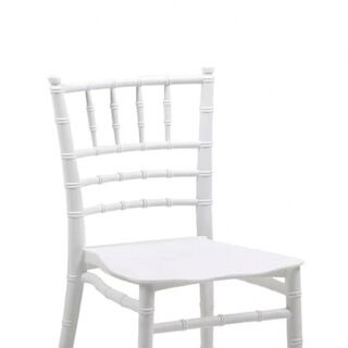 Kids White Chivari Chair