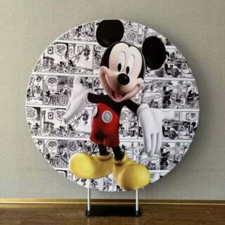 Mickey Mouse Round Backdrop