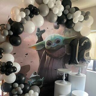 Yoda Round Backdrop