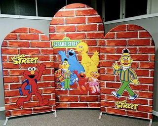 Sesame Street 3 Backdrop