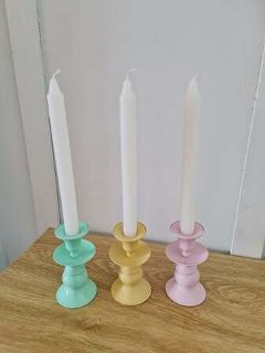 Pastel Candle Holder
