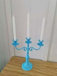 Pastel 3 Arm Candelabra