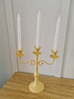 Pastel 3 Arm Candelabra