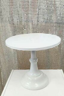 25cm White Cake Stand