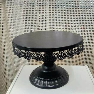 25cm Black Cake Stand
