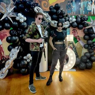 Backdrop, Kids Tables & Entertainment Package