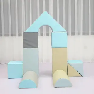 Soft Blocks - Bue/Grey